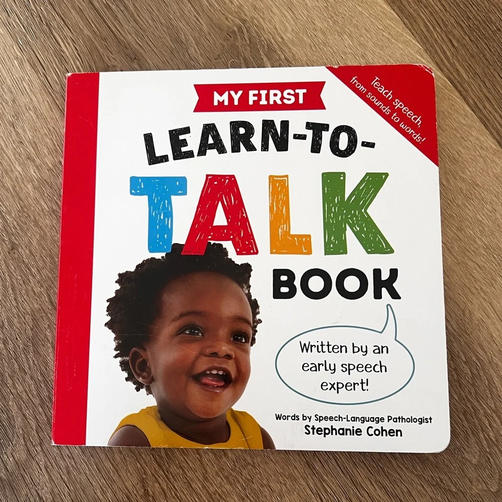 3/$20 My First Learn-to-Talk Book by Stephanie Cohen